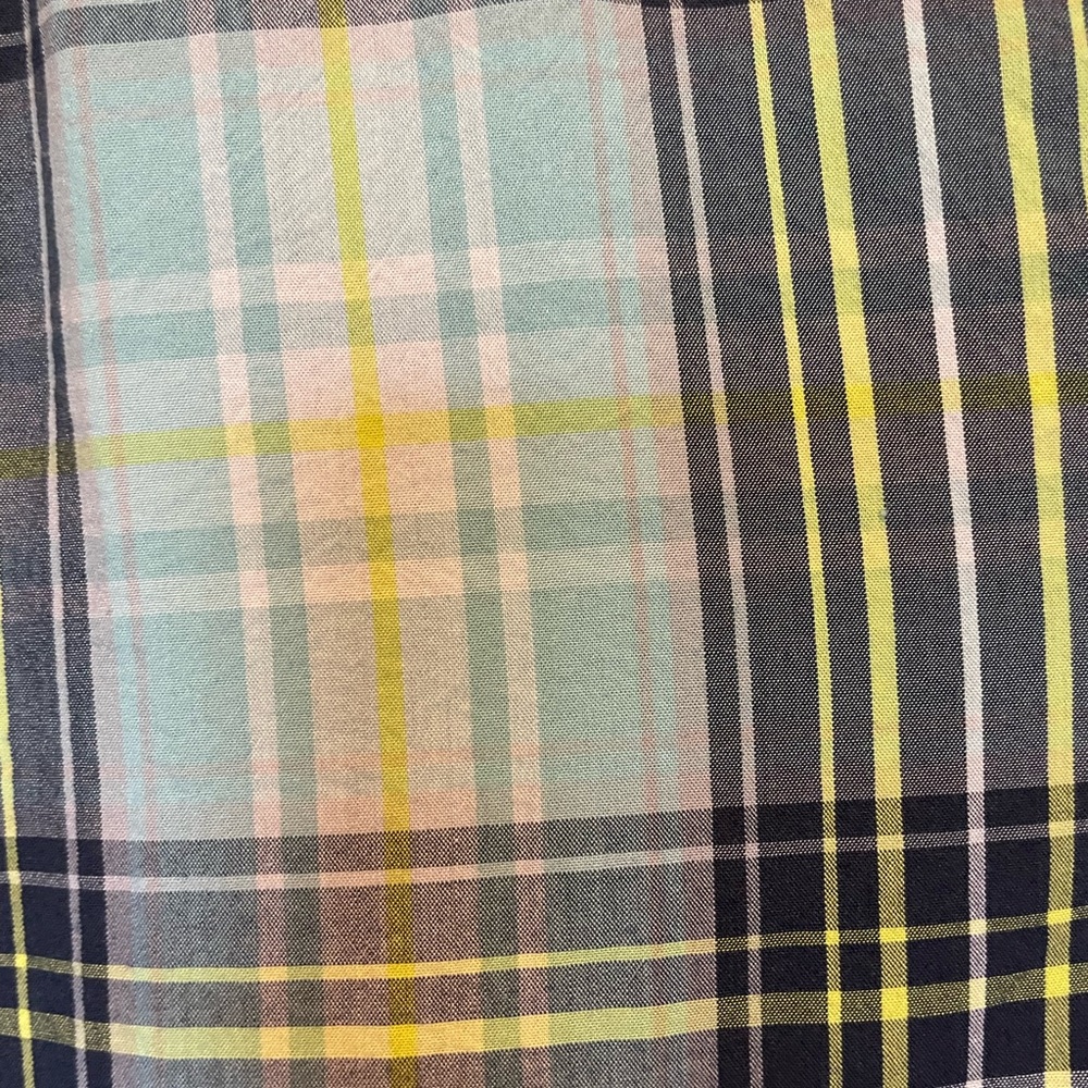 Loft Plaid Ruffle Blouse - Picture 3 of 4